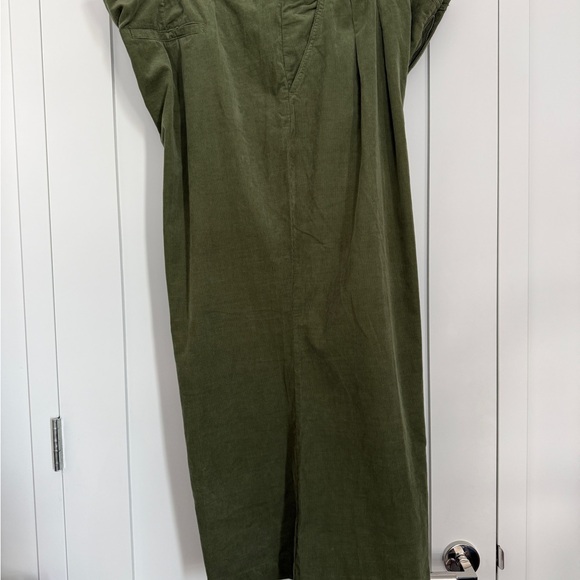 By Anthropologie Pleated Wide Leg Corduroy Trousers - Picture 7 of 12